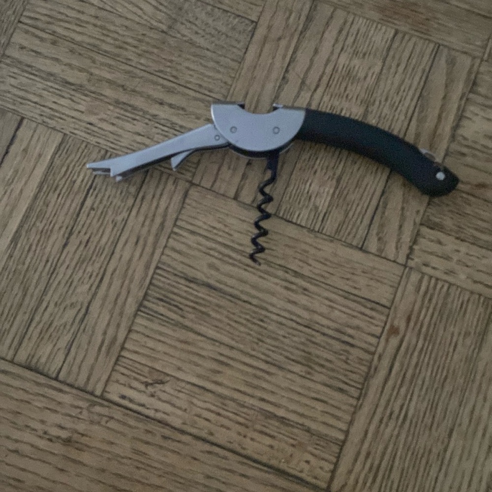 OXO Steel Double Lever Waiter’s Corkscrew